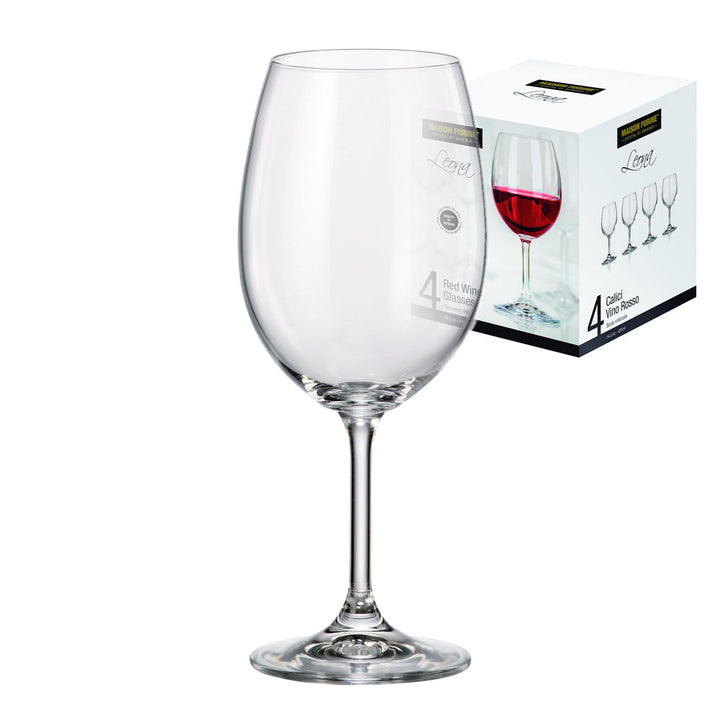 Verre à vin rouge Leona 430 ml - boite de 4