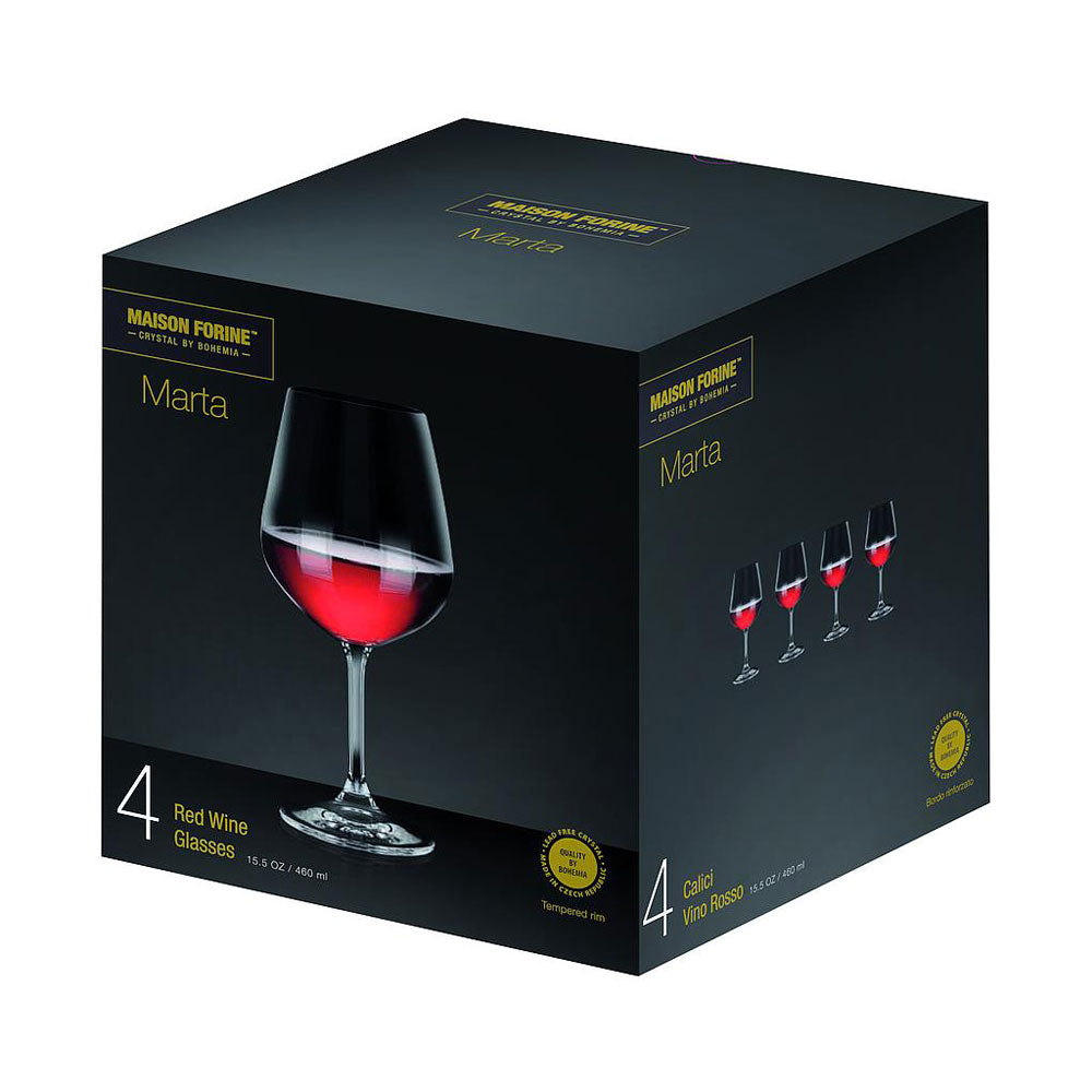Verre à vin rouge 460 ml - boite de 4