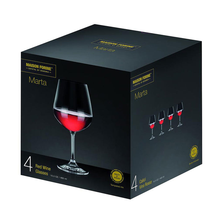 Verre à vin rouge 460 ml - boite de 4