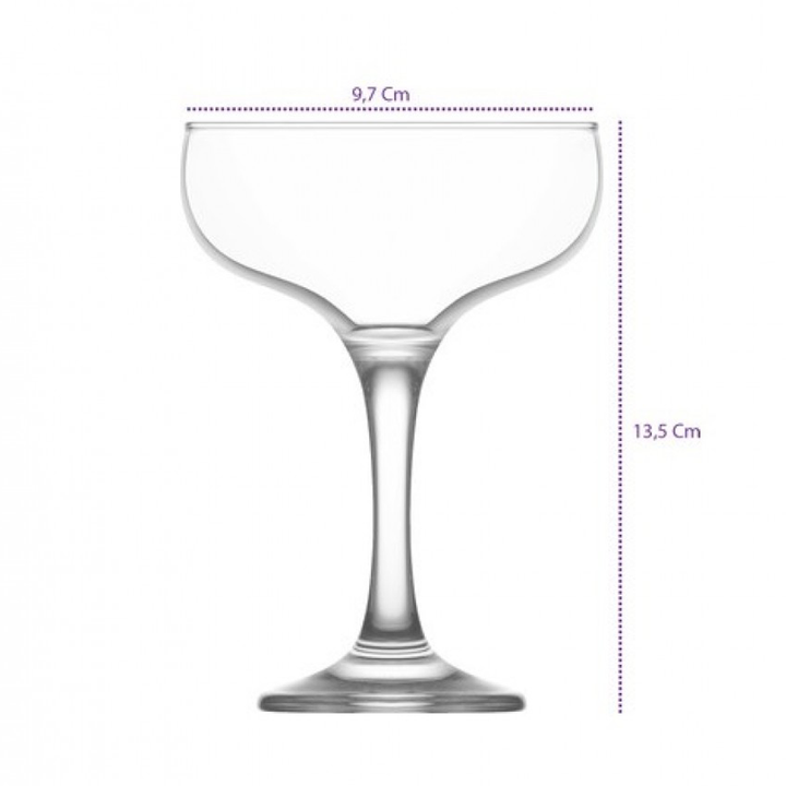 8OZ COCKTAIL CUP (BOX OF 6)